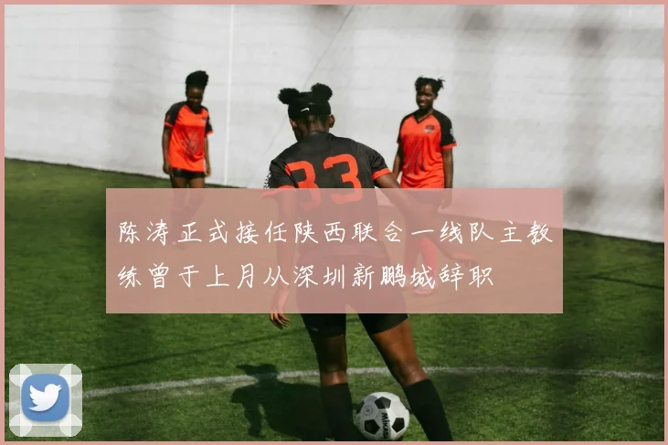 陈涛正式接任陕西联合一线队主教练曾于上月从深圳新鹏城辞职